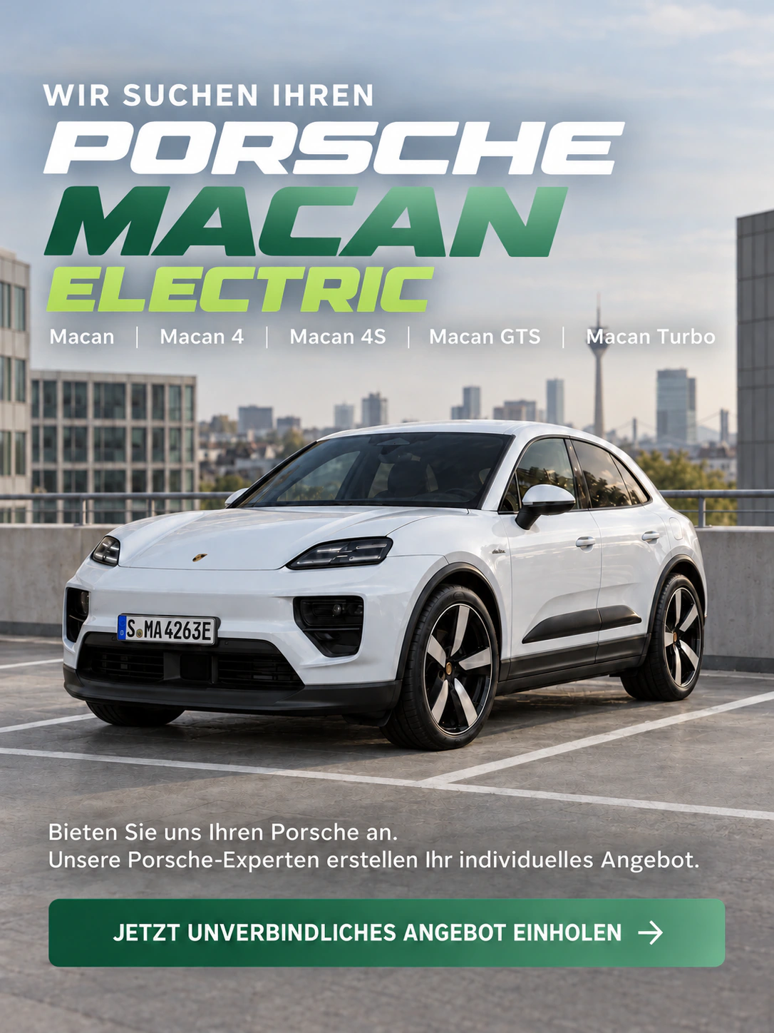 Porsche Macan Electric · Ankaufkampagne