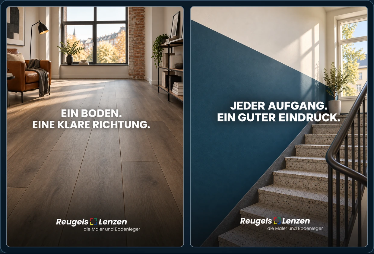 Reugels + Lenzen · Boden & Handwerk